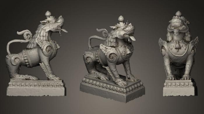 Indian sculptures (STKI_0050) 3D model for CNC machine